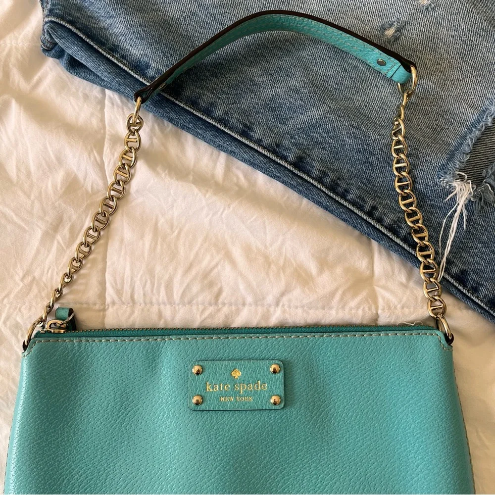 Kate Spade Wellesley Byrd‎ Robinsegg Shoulder Bag - Picture 8 of 8